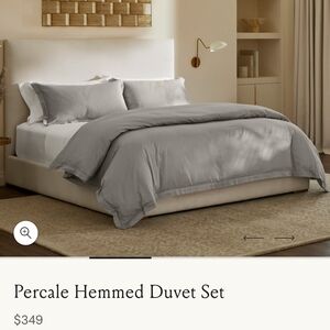Elegant Gray Duvet Cover Set